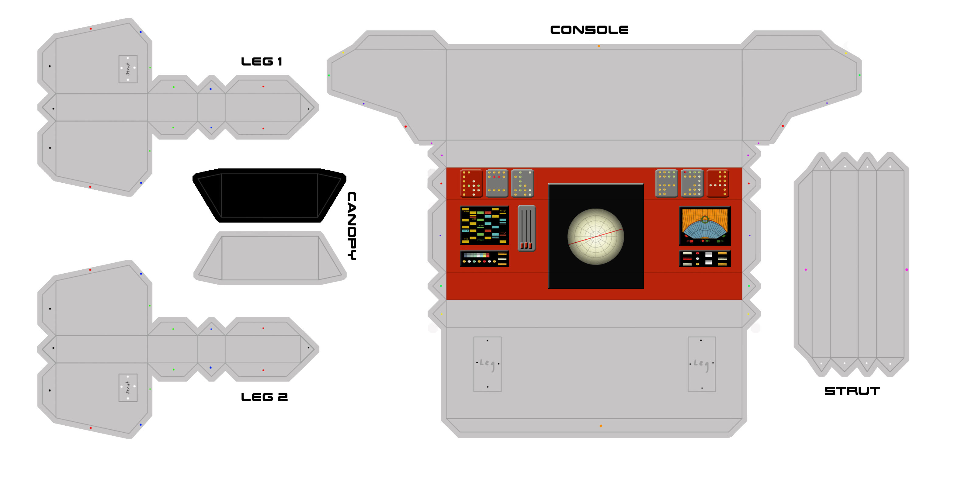 Star Trek Transporter Console