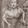Gillian Anderson and The Creature