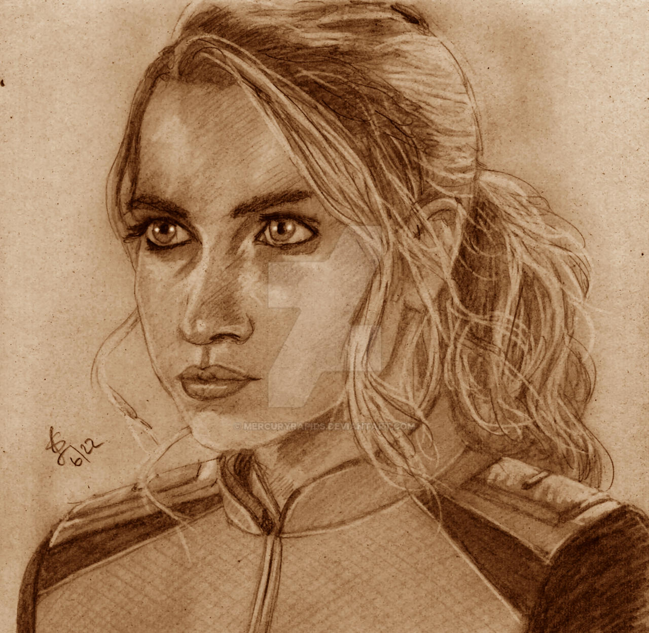 Ensign Charly Burke by MercuryRapids on DeviantArt