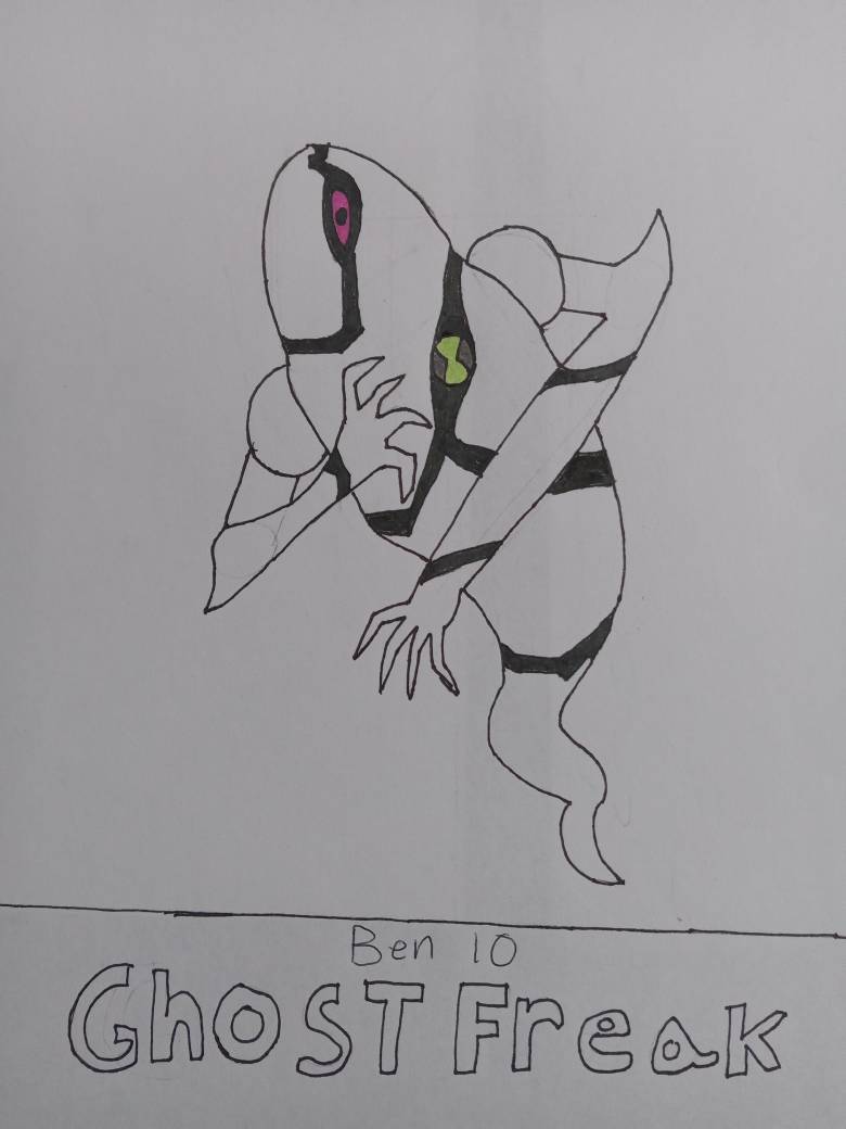 Ben 10 ghostfreak by CoreyLesneskie on DeviantArt