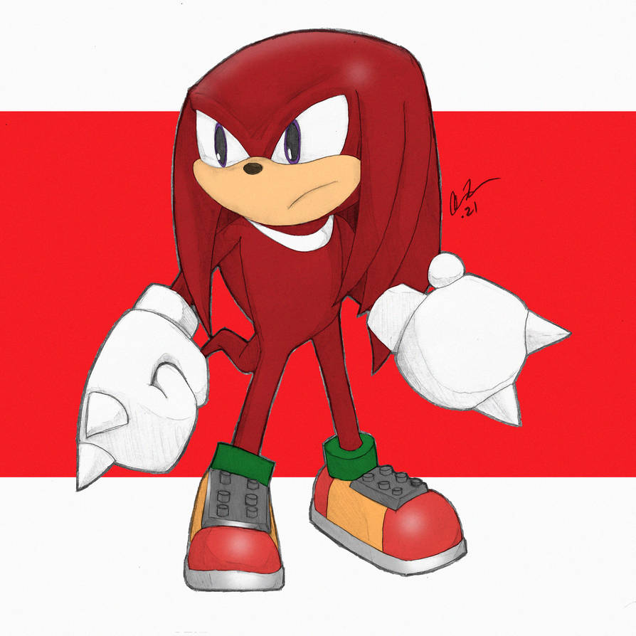Knuckles the Echidna by Cliffburrito on DeviantArt