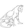 gryphon lineart