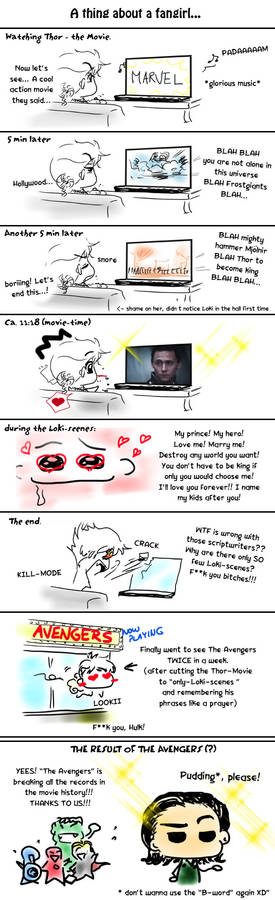 Loki and the fangirl
