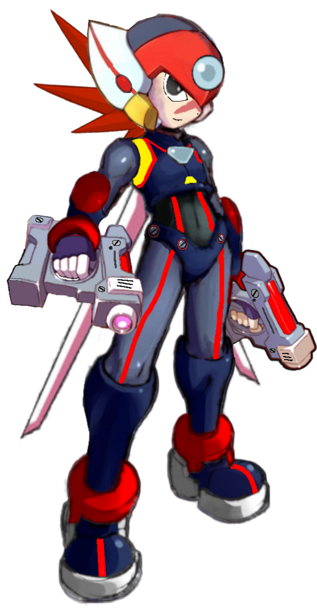 Axl (MMZ Style) by ljh555 on DeviantArt