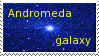 Andromeda galaxy