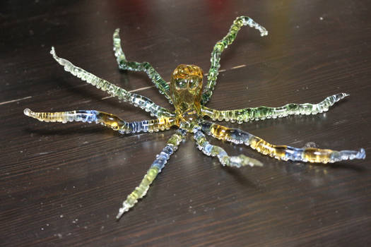 Glass octopus (finished)