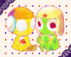 kururu and keroro