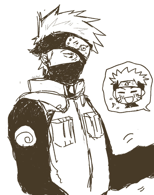 kakashi and naruto