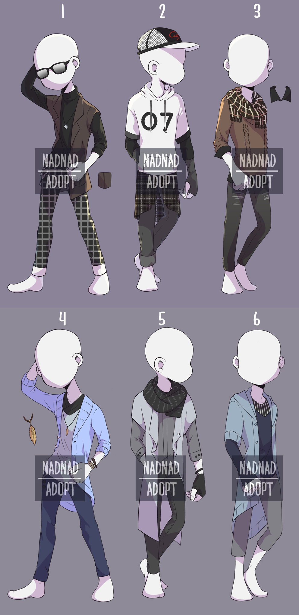 [CLOSED] Casual Boy Fashion Adopt 8