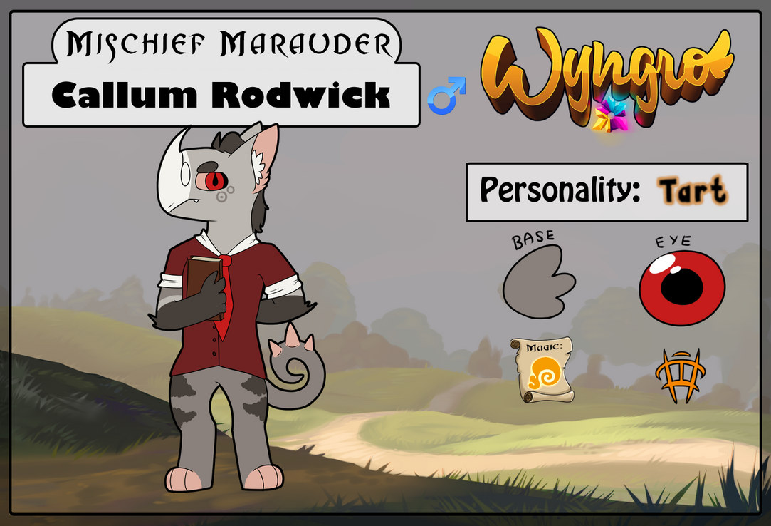 Mischief Marauder: Callum Rodwick by moronji on DeviantArt