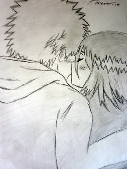 Ichiruki kiss.