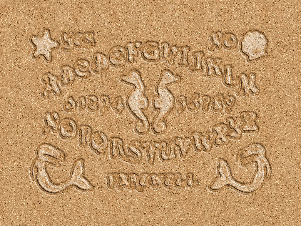 Ouija in the sand... by asynjur