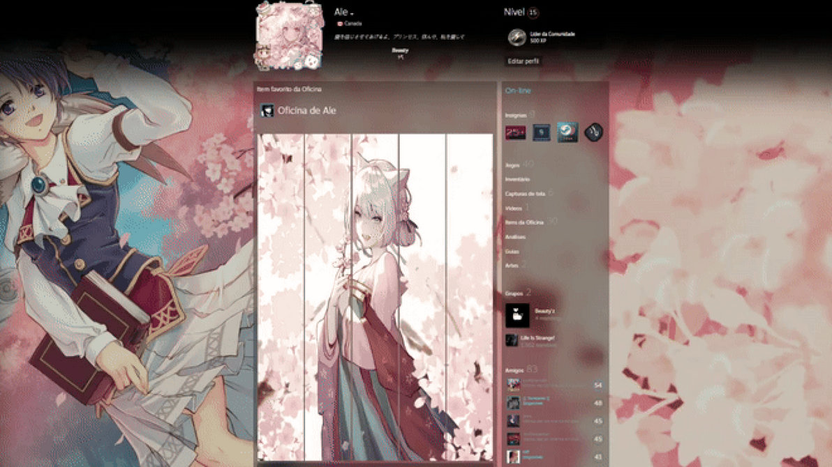 Anime Girl Sakura - Steam Workshop Showcase by Alefrombrazil on DeviantArt