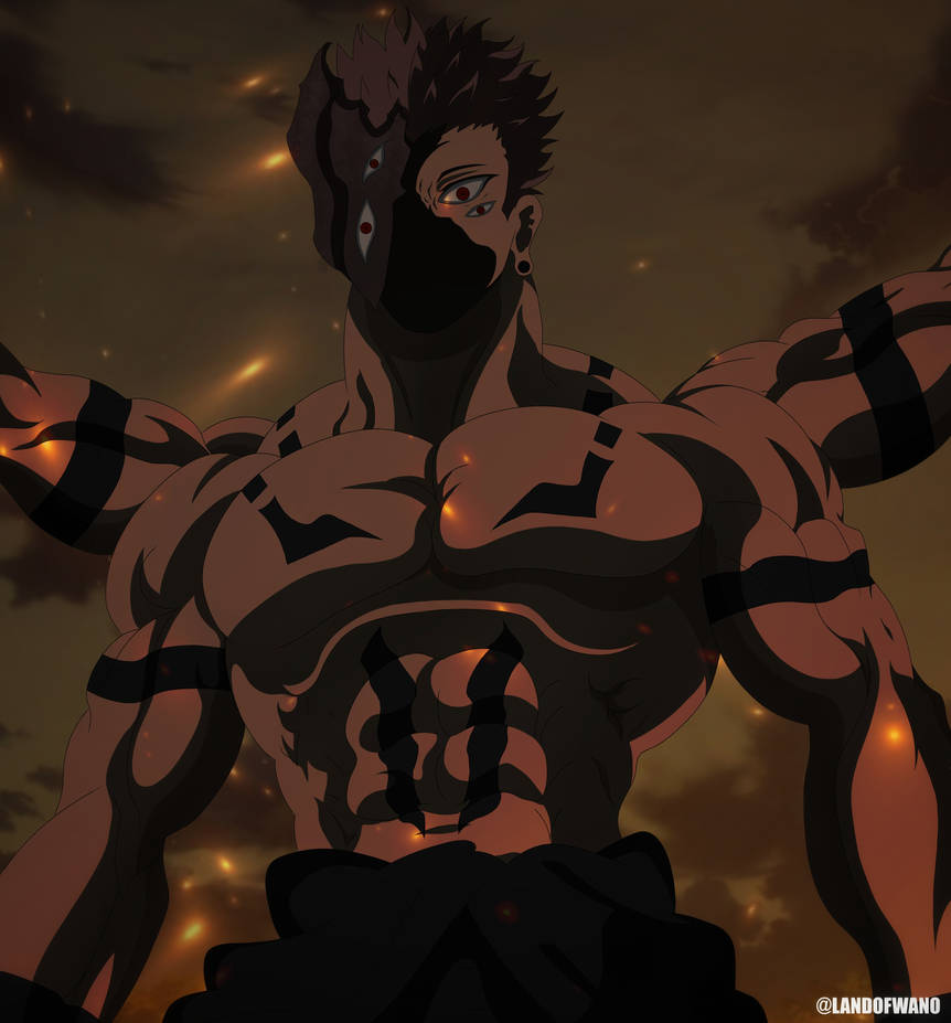 Ryomen Sukuna (True Form) Jujutsu Kaisen by LandOfWano on DeviantArt