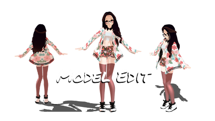 [MMD] Model Edit! (NO DL)