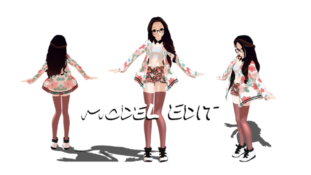[MMD] Model Edit! (NO DL)