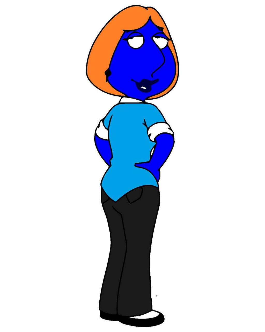Lois Griffin blueberry inflation by SlavicCulturefan3 on DeviantArt