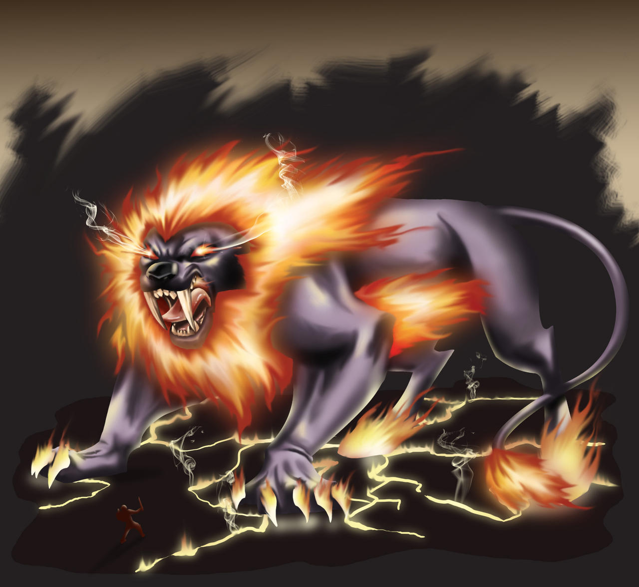 RIFT fire colossus by aerlixir on DeviantArt