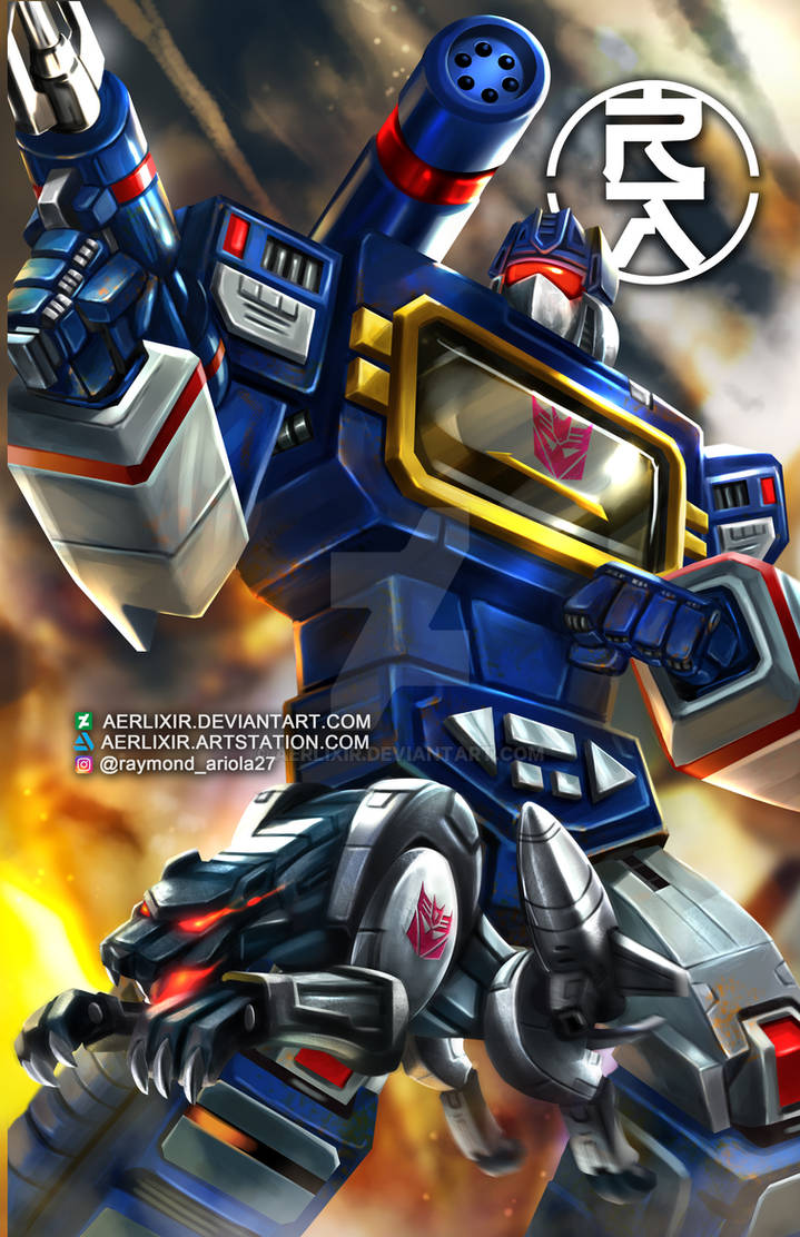 SOUNDWAVE and RAVAGE by aerlixir on DeviantArt