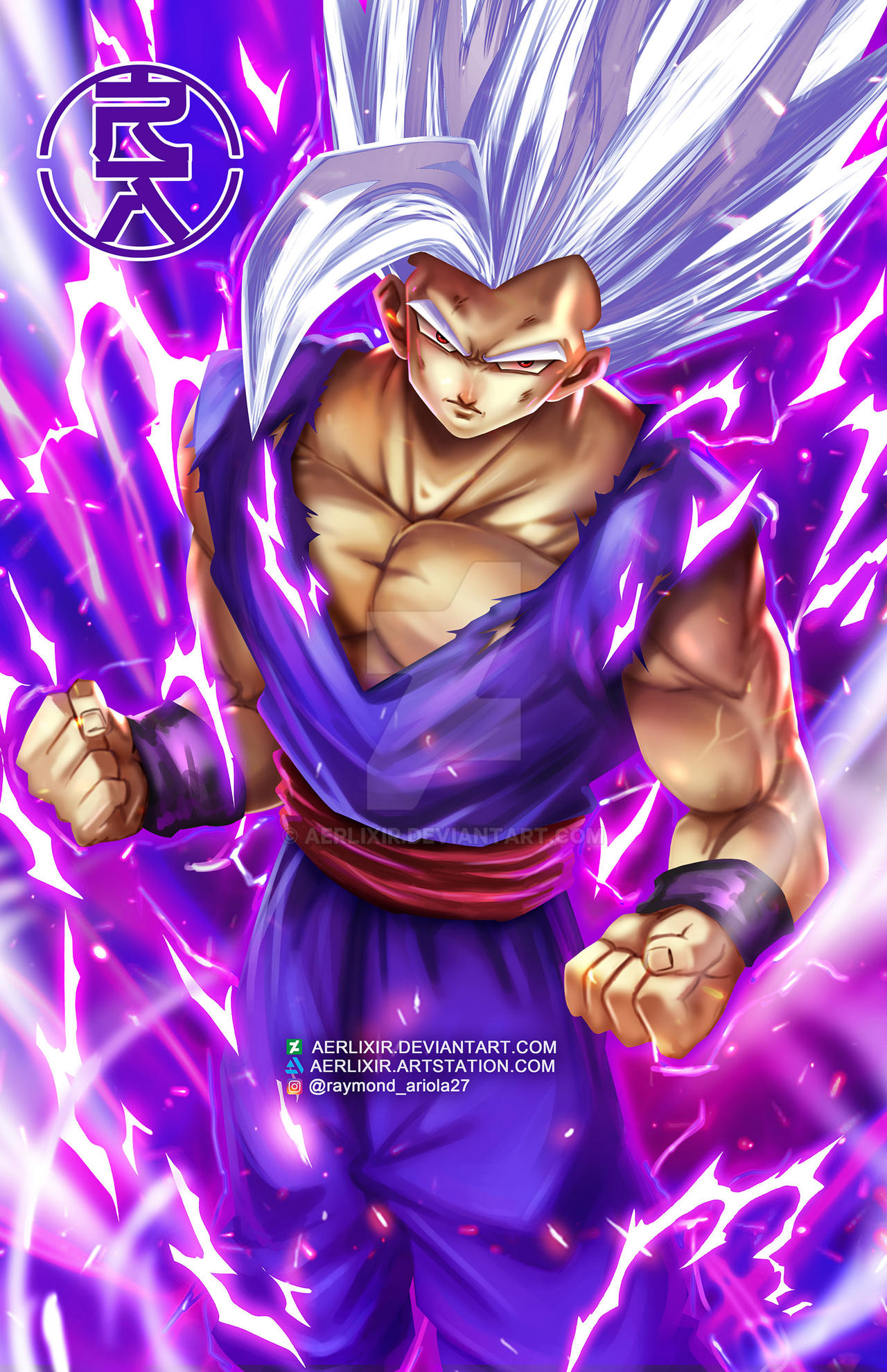 Beast Gohan Reference Beast Gohan by aerlixir on DeviantArt