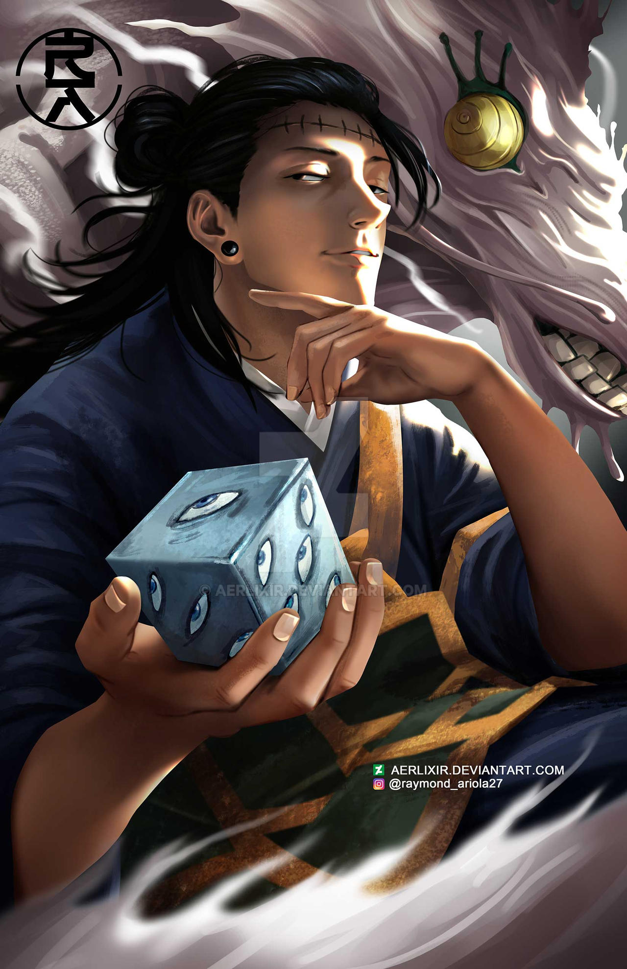 Kenjaku (Geto Suguru) by aerlixir on DeviantArt