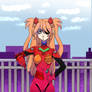 Asuka in the city