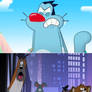 Reboot Oggy Angry at Bull and Friends