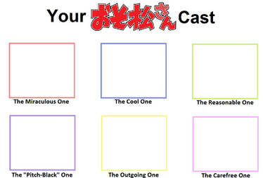 Your Osomatsu San Cast Meme (The Sextuplets)