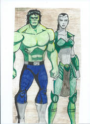 Hulk and Caiera