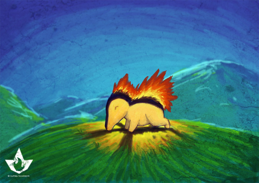 Cyndaquil speedpaint