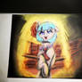 Coco Pommel Pastel Painting