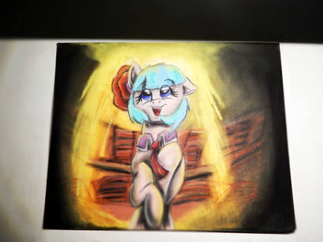 Coco Pommel Pastel Painting