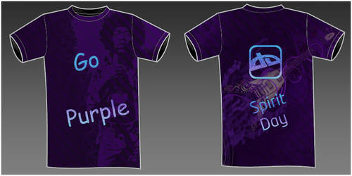 deviantART Purple T-Shirt