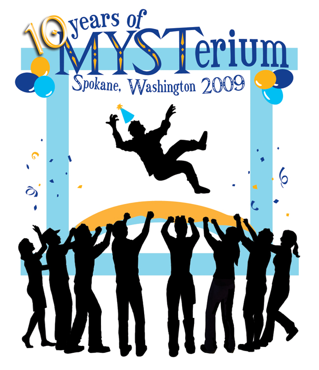 Mysterium 2009 Back Logo Entry