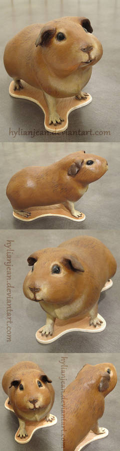 Mini Guinea Pig Sculpture