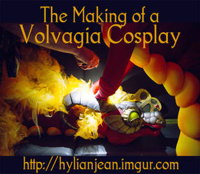 Making a Volvagia Cosplay from The Legend of Zelda
