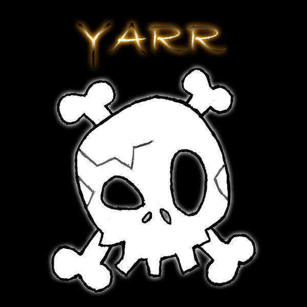 Yarr, a skull