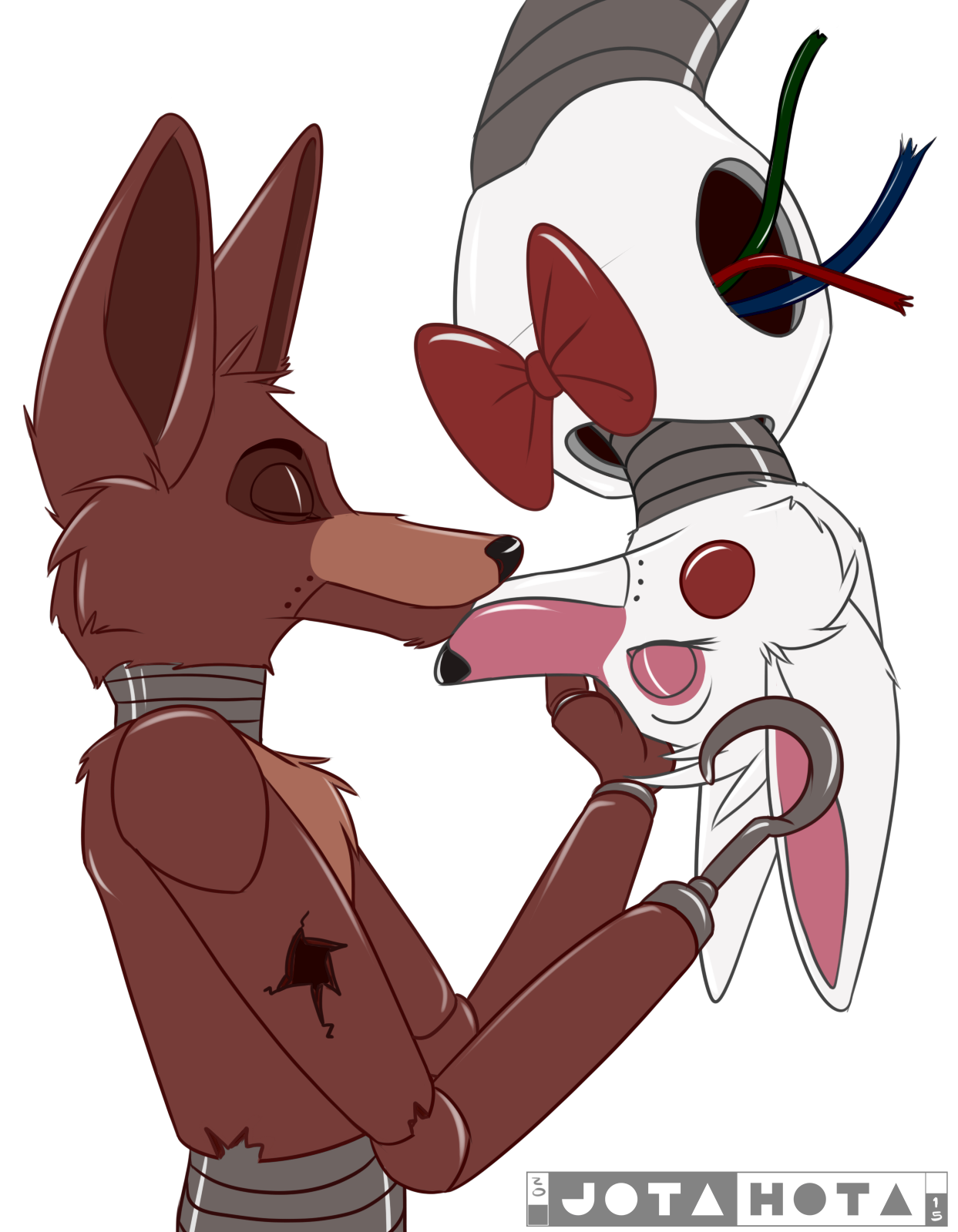 Foxy X Mangle Fanart By Jotahota On Deviantart -