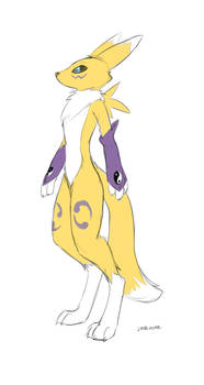 Renamon sketch