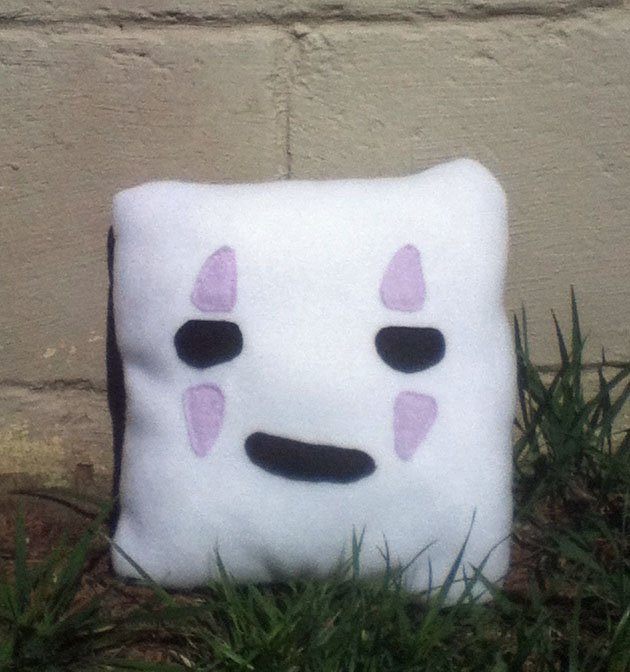 No Face Pillow