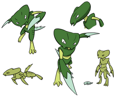 Lowpoly Genesect by MightyDargor on DeviantArt