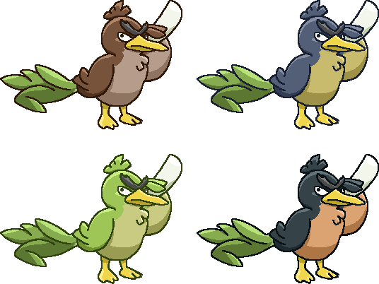 Farfetch'd sprites gallery