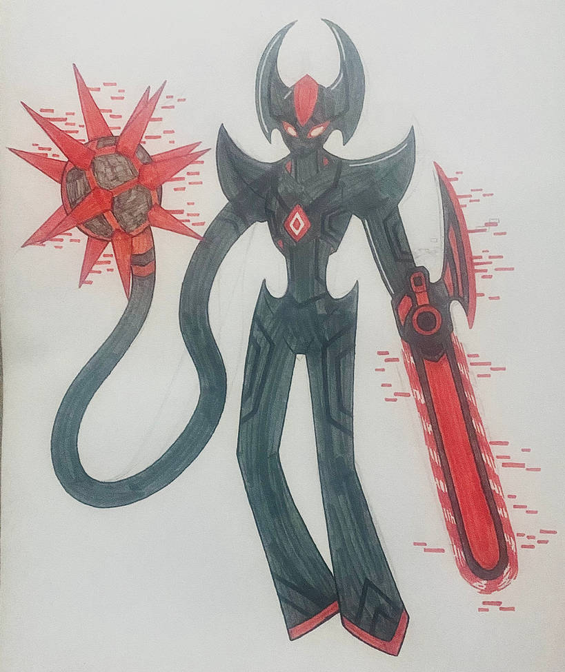 Devil Computer Oc Cyber-Evil OC Villain by Mikajo2006 on DeviantArt