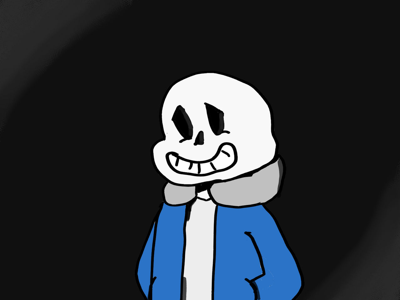 Sans Is Getting Tired by Spinner64 on DeviantArt