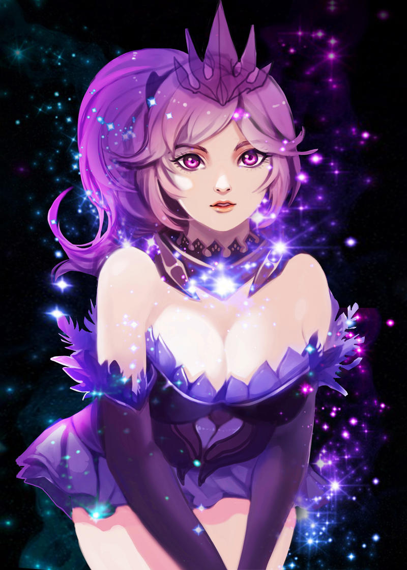 [FANART] Dark Elementalist Lux - League of Legends