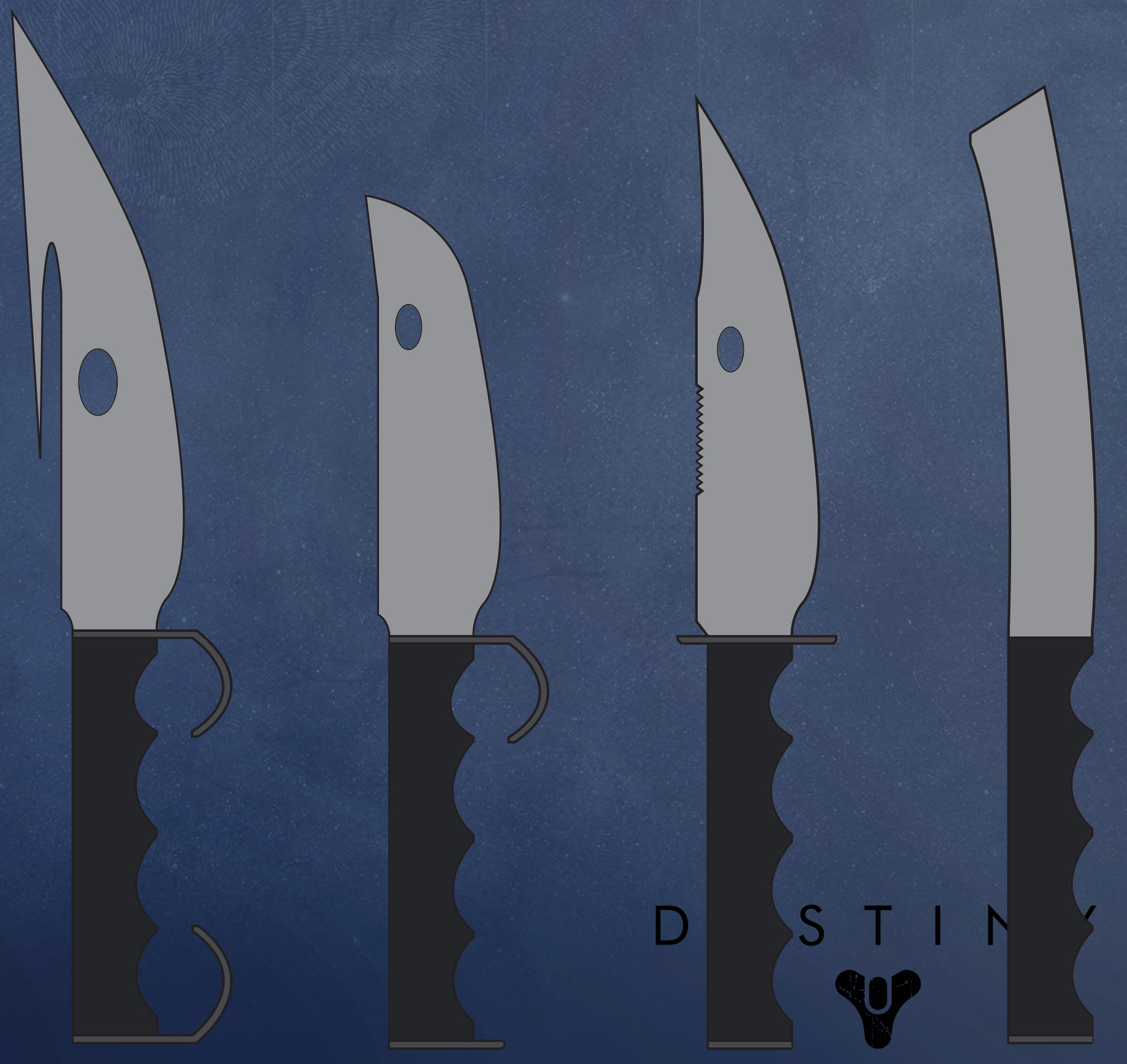 Destiny knife concepts