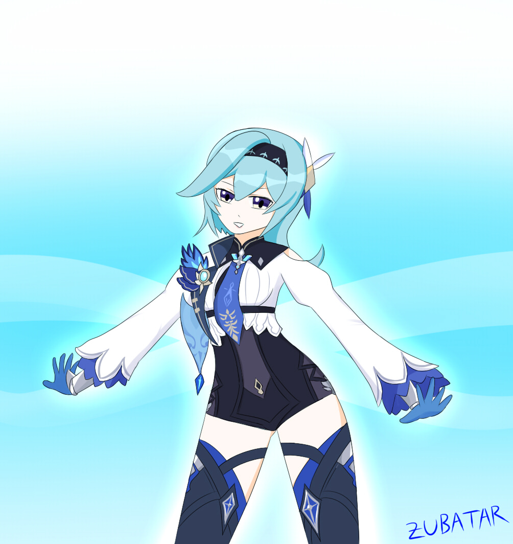 Genshin Impact Eula by Zubatar on DeviantArt