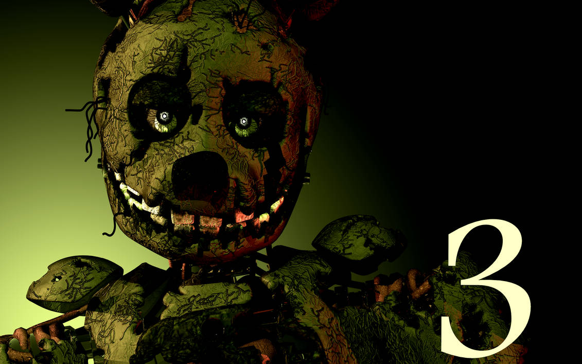 (C4D FNAF) Springhtrap Poster/Renere 27 by Renere27 on DeviantArt