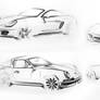 Porsche sketches