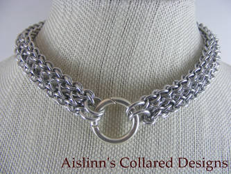 Raven's Braid BDSM Gorean Slave Collar Choker